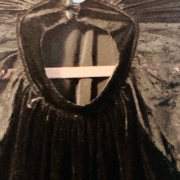 Black Mesh Sleeve Blouse: Free People - Picture 4 of 5